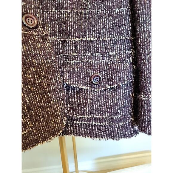 Lafayette 148 New York Alpaca Jacket Blazer Women's 10 - Picture 4 of 13